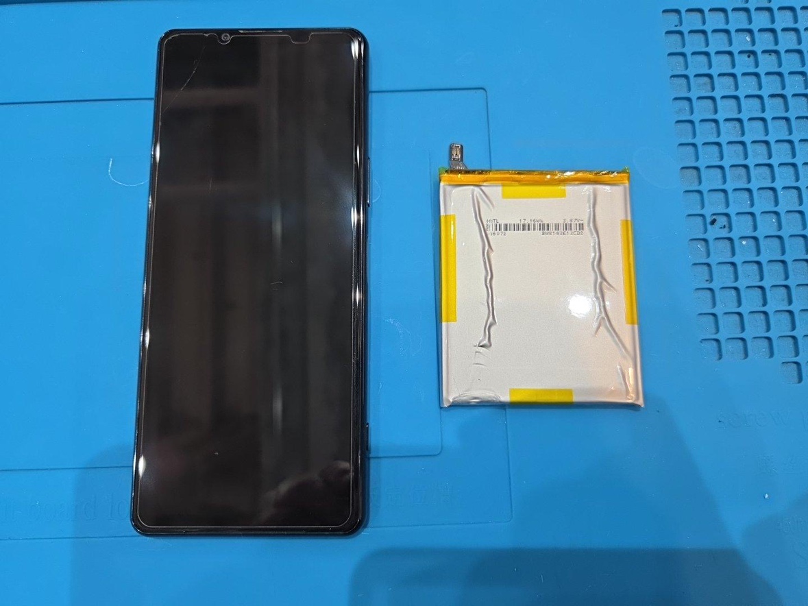 Xperia5Ⅲ(エクスペリアファイブマークスリー)のバッテリー交換なら、スマホ修理工房 池袋P'パルコ店にお任せください！